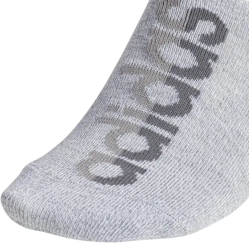 Vista 4 de adidas Mens Superlite Linear Super No Show Socks 6-pair