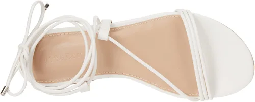 Vista 4 de The Drop Sandalias planas Samantha con cordones para mujer