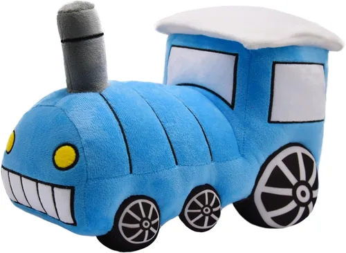 Vista 8 de Juguete de Carro de Ambulancia de Peluche Suave Camión Blanco Súper Lindo Peluche Excelentes Regalos para Niños o Fiesta de Cumpleaños 10.6 Pulgadas