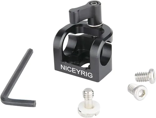 Vista 6 de NICEYRIG Abrazadera de varilla de 0.591 in Soporte de varilla simple
