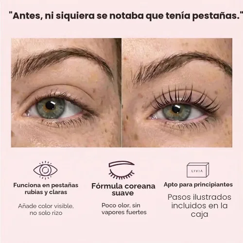 Vista 4 de Kit coreano de levantamiento de pestañas: despierta con rizos de calidad