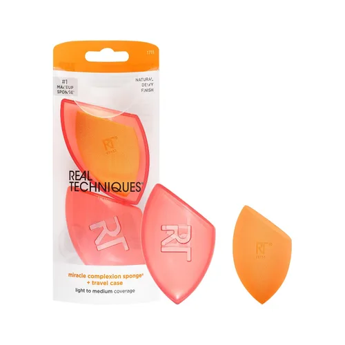 Vista 16 de Real Techniques Esponjas de maquillaje surtidas, tez milagrosa, polvo milagroso, esponja de belleza Miracle Airblend para mezclar maquillaje