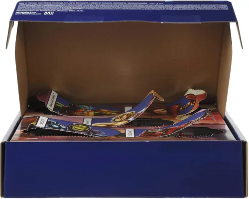 Vista 2 de Hot Wheels Masters of The Universe - Coche de juguete a escala 1:64, juego de 5 vehículos de personajes inspirados en He-Man, Skeletor, Man-at-Arms