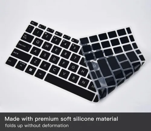 Vista 3 de 2 fundas de teclado para ASUS VivoBook 16X 16 F1605 F1605VA M1605 F1603 M1603 X1603, VivoBook Pro 16X OLED K3605 K6602 N7601 TN3604, VivoBook 15