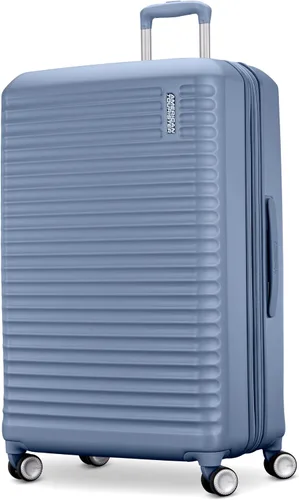 Vista 13 de American Tourister Stratum 3.0, aprobado por aerolíneas, equipaje rígido duradero, se expande 1.5", mango ajustable RightHeight, Negro