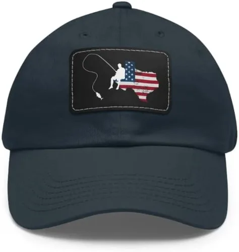 Vista 5 de Sombrero de papá de pesca de Texas, jubilación, pescador, pescador, día del padre, orgullo de Texas, bandera de Estados Unidos, 4 de julio