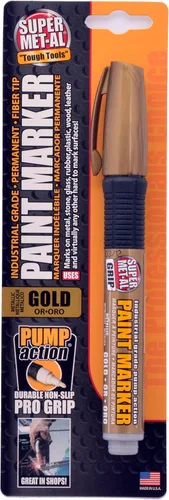 Vista 2 de Super Met-Al 1296-1323 - Marcador de pintura Squeeze Action Negro