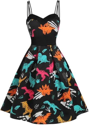 Vista 2 de Vestido de moda con estampado asimétrico de girasol para mujer, talla grande, vestido largo de dama de honor burdeos
