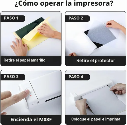 Vista 4 de Zoolion Impresora de plantillas de tatuaje M08F para tatuadores