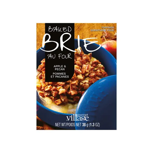 Vista 3 de Gourmet Village Mezcla de cobertura de brie al horno - Manzana y nuez