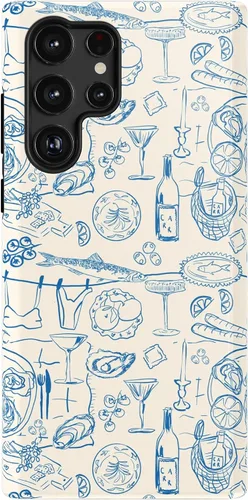 Vista 80 de Casely Funda para Galaxy S22 Ultra Todo por amor Orgullo Diseño protector delgado esencial de doble capa