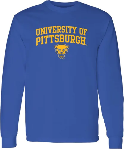 Vista 147 de NCAA oficial de College – University Team Color Arco Logo Manga Larga