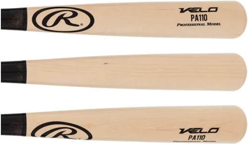 Vista 2 de Rawlings Rawlings Velo Maple Wood Baseball Bat 110 Turn Model Balanced Multiple