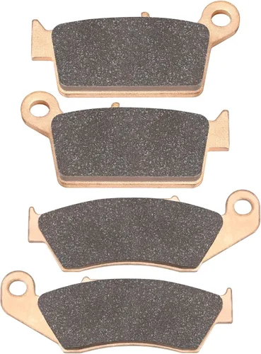 Vista 8 de LOCOPOW Pastillas de freno delanteras y traseras para Honda XR650L CR125 CR250 XR250 XR650 XR400 Suzuki DRZ400 RM125 Yamaha YZ125 YZ250 WR250