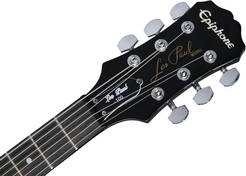 Vista 4 de Guitarra eléctrica Epiphone LP-100 Les Paul, Ebany Ébano