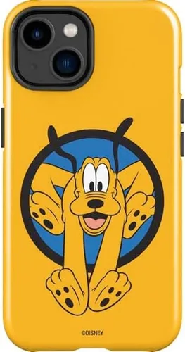 Vista 13 de Skinit Impact - Funda para teléfono compatible con iPhone 14 Plus, diseño oficial de Disney Friends Donald Duck Thinking Negro-DX5