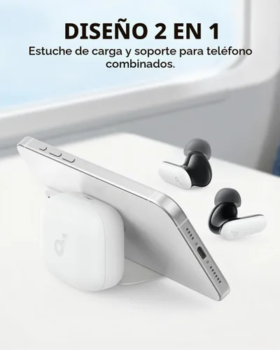 Vista 2 de Soundcore Auriculares con cancelación de ruido P30i y auriculares AeroFit 2 de oreja abierta (paquete)