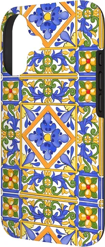 Vista 2 de Sicilian,Italian,Summer,Tiles,Mosaic,Majolica Art Case for iPhone 17