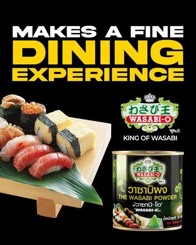 Vista 4 de Wasabi-O Real Wasabi Powder – Condimento japonés fresco de raíz de wasabi para sushi, salsa y salsas – puro, vegano y sin gluten – Calidad premium