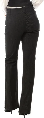 Vista 4 de Design by Olivia Pantalones de oficina de corte holgado para mujer