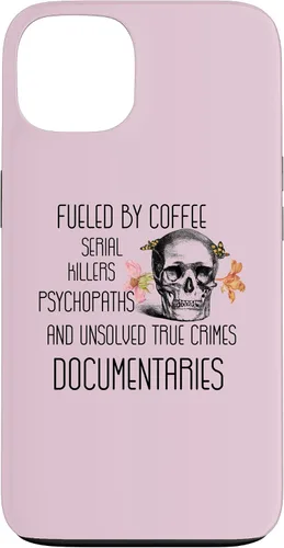 Vista 7 de Funda para iPhone 11 Coffee Serial Killers Psychopaths and Unsolved True Crimes
