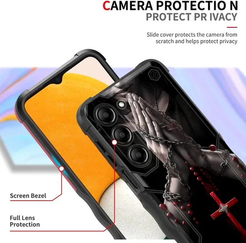 Vista 836 de Funda para Galaxy A14 5G, [Doble Capa][Protección contra Caídas de Grado Militar de 10 Pies] [Antideslizante] Funda Resistente a Prueba de Golpes