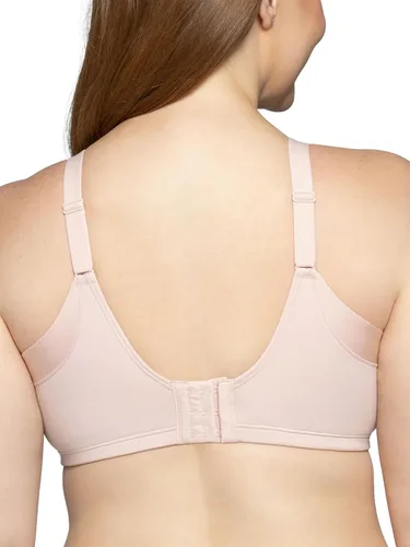 Vista 3 de Vanity Fair Brasier inalámbrico de figura completa para mujer, alisado lateral extendido y espalda, copas ligeramente forradas hasta DDD