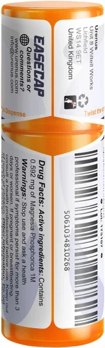 Vista 7 de Magnesia Phosphorica 1M Sin Azúcar Sin Lactosa Remedio Homeopático 110 Pellets, Urenus