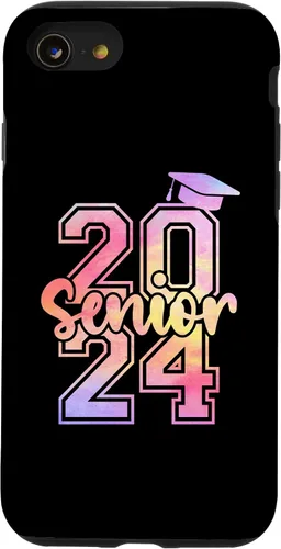 Vista 17 de Funda para iPhone 11 Pro Max Senior 2024 Clase de 2024 Seniors Graduación 2024 Senior 24