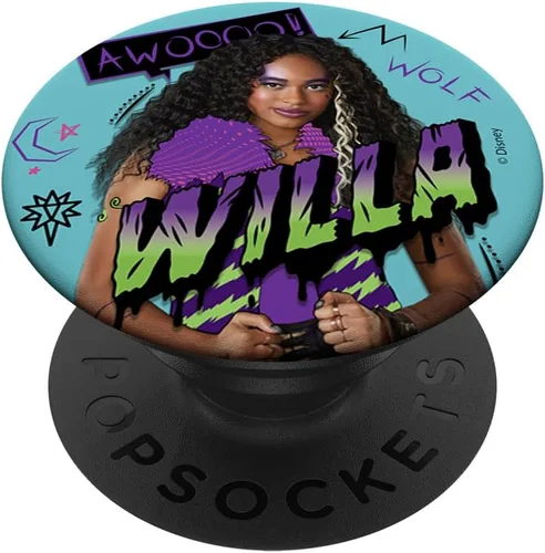Vista 6 de Disney Zombies Willa Wolf Retrato PopSockets MagSafe PopGrip para iPhone