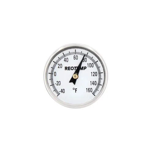 Vista 2 de Termómetro de bolsillo K79-2, impermeable, vástago de 5 pulgadas, esfera de 1 pulgada (-40 a 160 Fahrenheit)