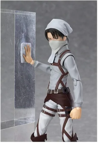 Vista 4 de Ataque de buena sonrisa a Titán: Levi Figma (WF2014 Limpieza ver.)