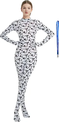 Vista 29 de Overol completo Full Bodysuit para mujer, con cremallera, sin capucha, de licra Spandex, para disfraz Zentai Negro