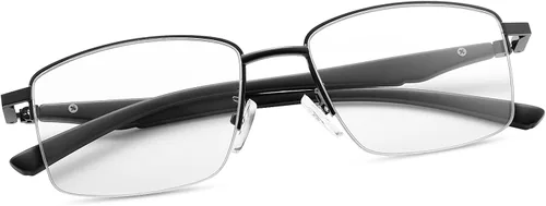 Vista 8 de YIMI Gafas de lectura de computadora multifoco progresivas fotocromáticas con bisagra de resorte Transición UV Gafas de sol antirreflejo