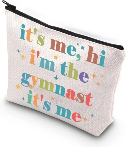 Vista 7 de TSOTMO Gimnasta equipo de gimnasia regalo regalo de graduación de gimnasta "It's Me, Hi I'm the Gymnast It's Me", bolsa de regalo para mujeres