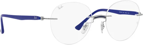 Vista 5 de Ray-Ban Rx8768 Titanium Round Prescription Eyeglass Frames