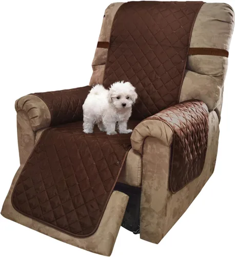 Vista 31 de U-NICE HOME Funda para sillón reclinable, reversible, con correas elásticas, resistente al agua, protege de perros y mascotas, sillón pequeño