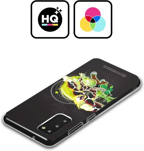 Vista 2 de Head Case Designs Funda de gel con licencia oficial Ben 10: Omniverse Heatblast Graphics [protección de grado militar] compatible con Samsung Galaxy