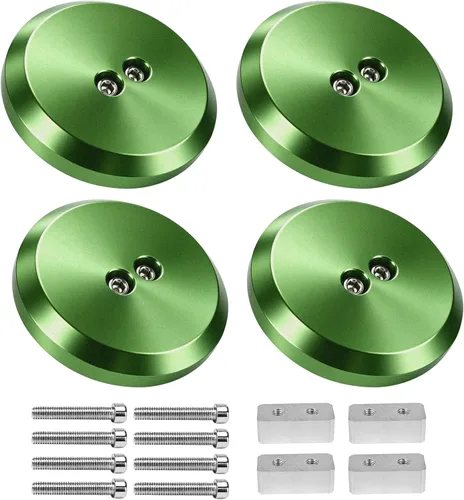 Vista 12 de Samman Corvette Jack Pucks - Adaptador de aluminio compatible con Chevrolet Corvette C5 C6 C7 C8, almohadillas de elevación sin enjuague compatibles