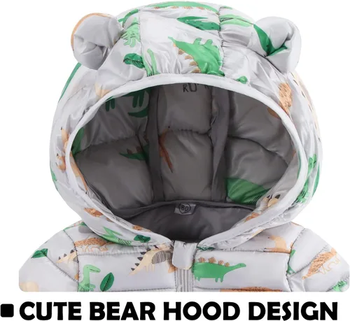 Vista 3 de Chaqueta para bebé recién nacido, ropa de invierno, suéter para niños pequeños