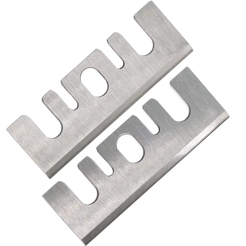 Vista 8 de 3-1/4 cuchillas de cepillado con punta de carburo compatibles neumática pulgadas repuesto resellable para Hitachi F20A 2pcs