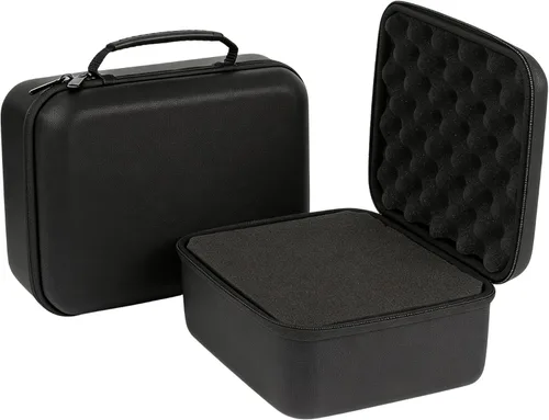 Vista 2 de Estuche rígido con espuma protectora personalizable - Interior: 9.5" x 7.5" x 4.75" - Funda rígida ligera para cámara con cremallera para GoPro