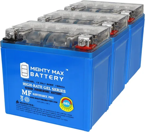 Vista 11 de Mighty Max Battery YTZ7SGEL - Batería de repuesto de gel de 12 V, 6 AH, compatible con Honda 50 NPS50 Ruckus 03-14, paquete de 4