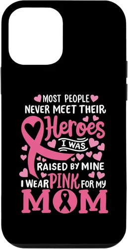 Vista 16 de Breast Cancer Awareness Wear Pink for My Mom Support Kids Case for iPhone 17