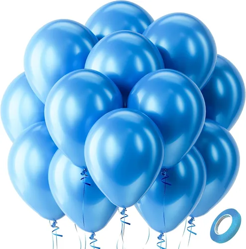 Vista 135 de Bezente Paquete de 150 globos de látex mate color burdeos de 5 pulgadas rojo (07-Red-G42)