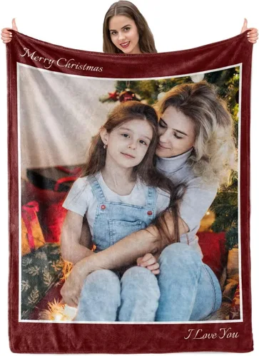 Vista 33 de Manta personalizada con imagen, mantas personalizadas para adultos y niños, manta de fotos personalizable, mantas personalizadas como regalo