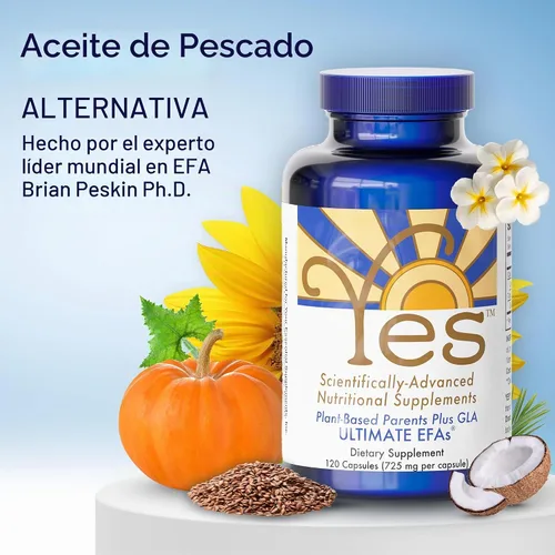 Vista 3 de Aceites esenciales Yes Parent en cápsulas, 120 Cápsulas