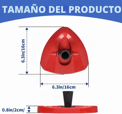 Vista 5 de Parte de la base de la fregona giratoria compatible con el sistema de 1 tanque Ocedar Mop EasyWring, 1 unidad