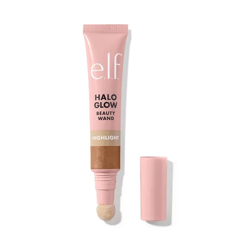 Vista 11 de e.l.f. Halo Glow - Varita de belleza iluminadora líquida para piel luminosa y brillante, fórmula construible, vegana y libre de crueldad, campaña