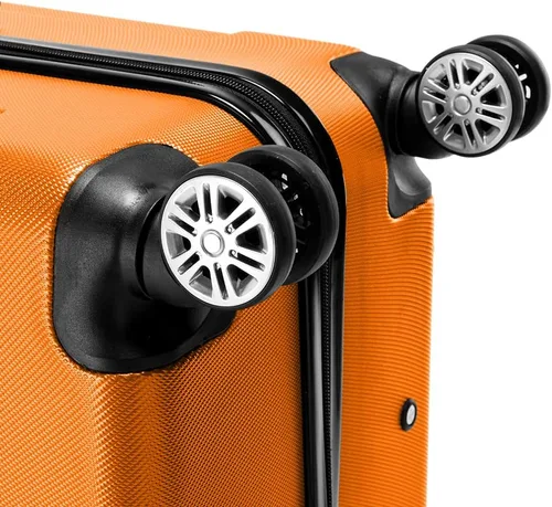 Vista 15 de Juego de equipaje de 3 piezas – Maletas con ruedas giratorias multidireccionales – Bolsa de viaje Maleta ABS con bloqueo TSA – Maletas de carcasa